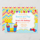 Search for bounce house birthday invitations Colourful