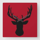 Search for deer head clocks Stag