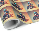Search for motocross wrapping paper Birthday