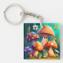 Search for mushroom key rings Cute