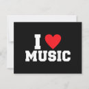 Search for i love music postcards Funny