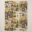 Search for vintage halloween blankets Pumpkin