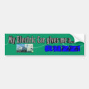 Search for electric bumper stickers Green