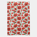 Search for red poppy tea towels Floral pattern
