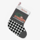 Search for red and black plaid christmas stockings Scottish