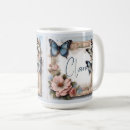 Search for pink butterfly mugs Antique