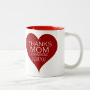 Search for two hearts mugs Red heart