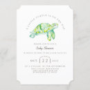 Search for turtle baby shower invitations Ocean