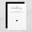 Search for activities weddings Bridal shower bingo