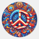 Search for groovy peace sign stickers Flowers