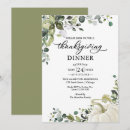 Search for dinner thanksgiving invitations Greenery