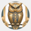 Search for golden bird stickers Elegant