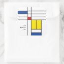 Search for mondrian stickers De stijl