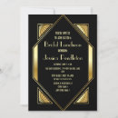 Search for art deco bridal shower invitations Stylish