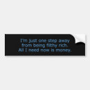 Search for rich bumper stickers Funny
