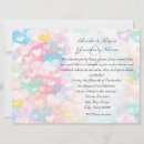 Search for multicolor hearts invitations Multicolored
