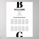 Search for black and white wedding seating charts Simple