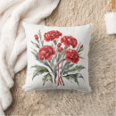 Search for red carnation Watercolor