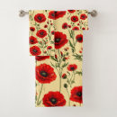 Search for poppy bath towels Botanical