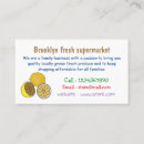 Search for lemonade business cards Citrus