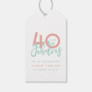 Search for 40th birthday gift tags 40 and fabulous