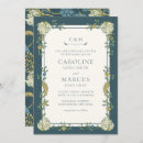 Search for art nouveau wedding invitations Antique