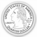 Search for silver coins stickers Dollar