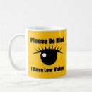 Search for visualization mugs Visually impaired