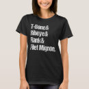Search for t bone steak tshirts Ribeye