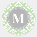 Search for fleur de lis round stickers Modern