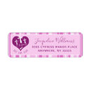 Search for grace return address labels Pink