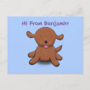 Search for cartoon puppy postcards Cute