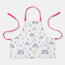 Search for kids fun aprons Rainbow