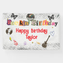 Search for music birthday banners Kids