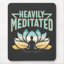 Search for meditation mousepads Yogi