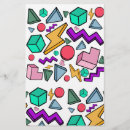 Search for 80s stationery paper Retro