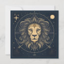 Search for lion design cards Zodiac