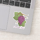 Search for red grapes stickers Leaves