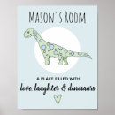 Search for dinosaur name posters Baby boy