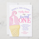 Search for cone birthday invitations Ice cream cones