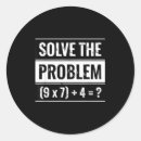 Search for problem solving stickers Math
