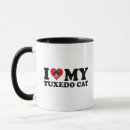 Search for tuxedo cat mugs Cute