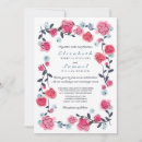 Search for pink rose wedding invitations Vintage