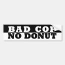Search for donut bumper stickers Cop