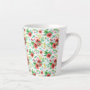 Search for bright floral mugs Leaves
