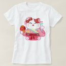 Search for lucky cat tshirts Cute