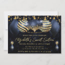 Search for christmas sweet 16 invitations Gold