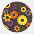 Search for purple and yellow stickers Floral