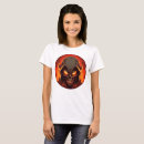 Search for evil skull womens tshirts Dead