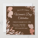 Search for women day invitations Floral